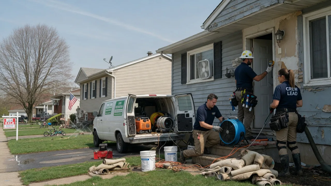 Flood Cleanup in Ridgway, IL near me
